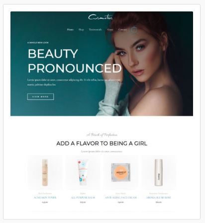 Beauty Salon website developer London